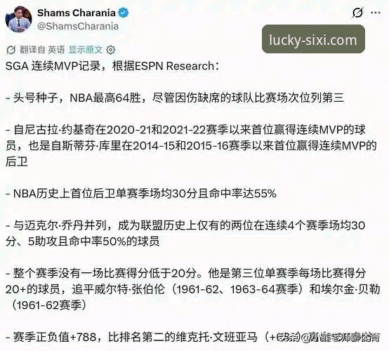 四喜娱乐官方正版攻略 卡梅隆-安东尼MVP观点深度分析:亚历山大锁定常规赛MVP的背后逻辑与行业趋势